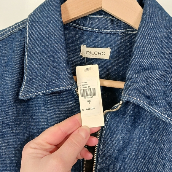 Pilcro Denim Mini Shift Dress - Picture 4 of 6